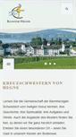 Mobile Screenshot of kloster-hegne.de